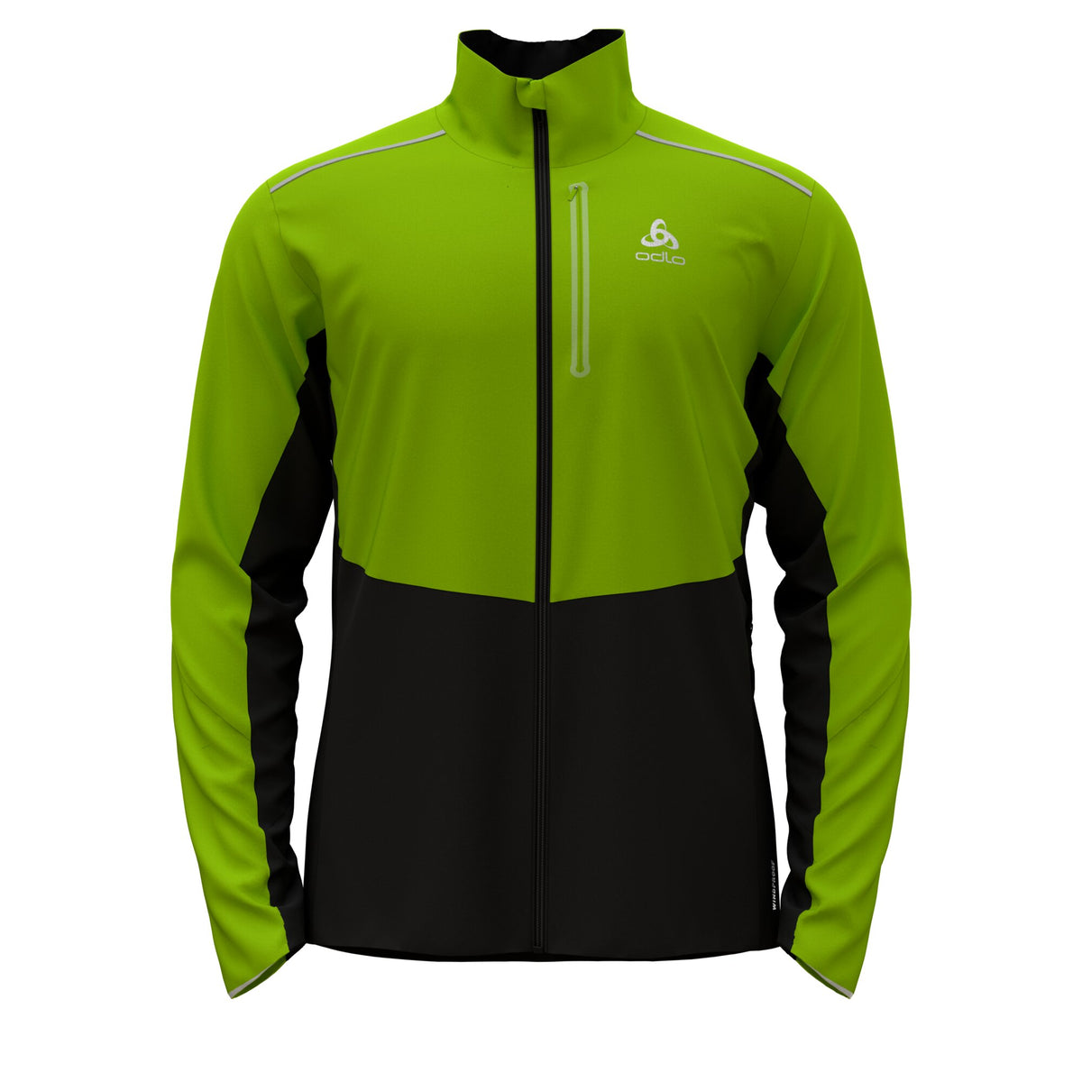 Jacket LANGNES 40411 lime green - black Bild 1