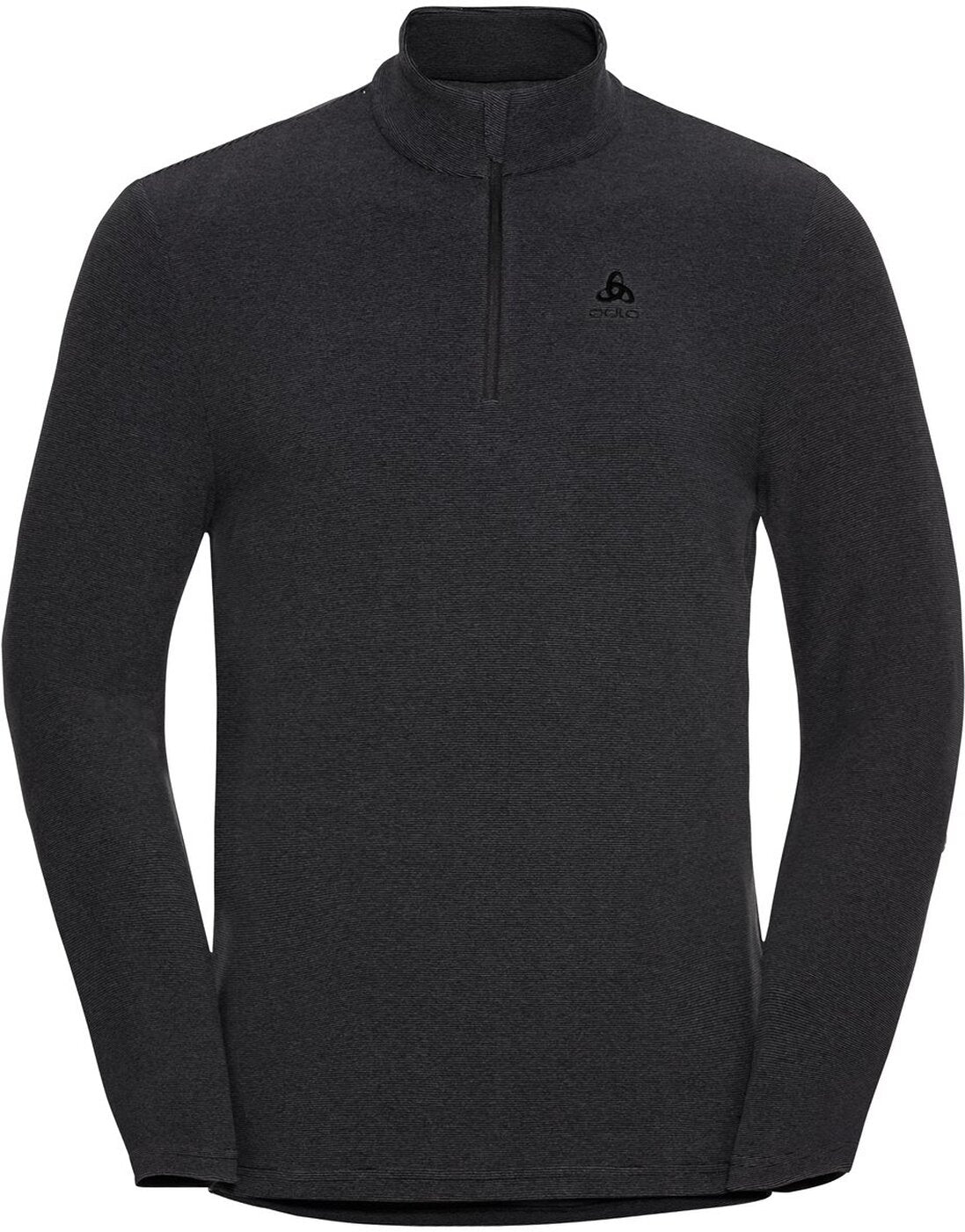 Midlayer 1/2 zip ROY 19360 shale grey - black strip Bild 1