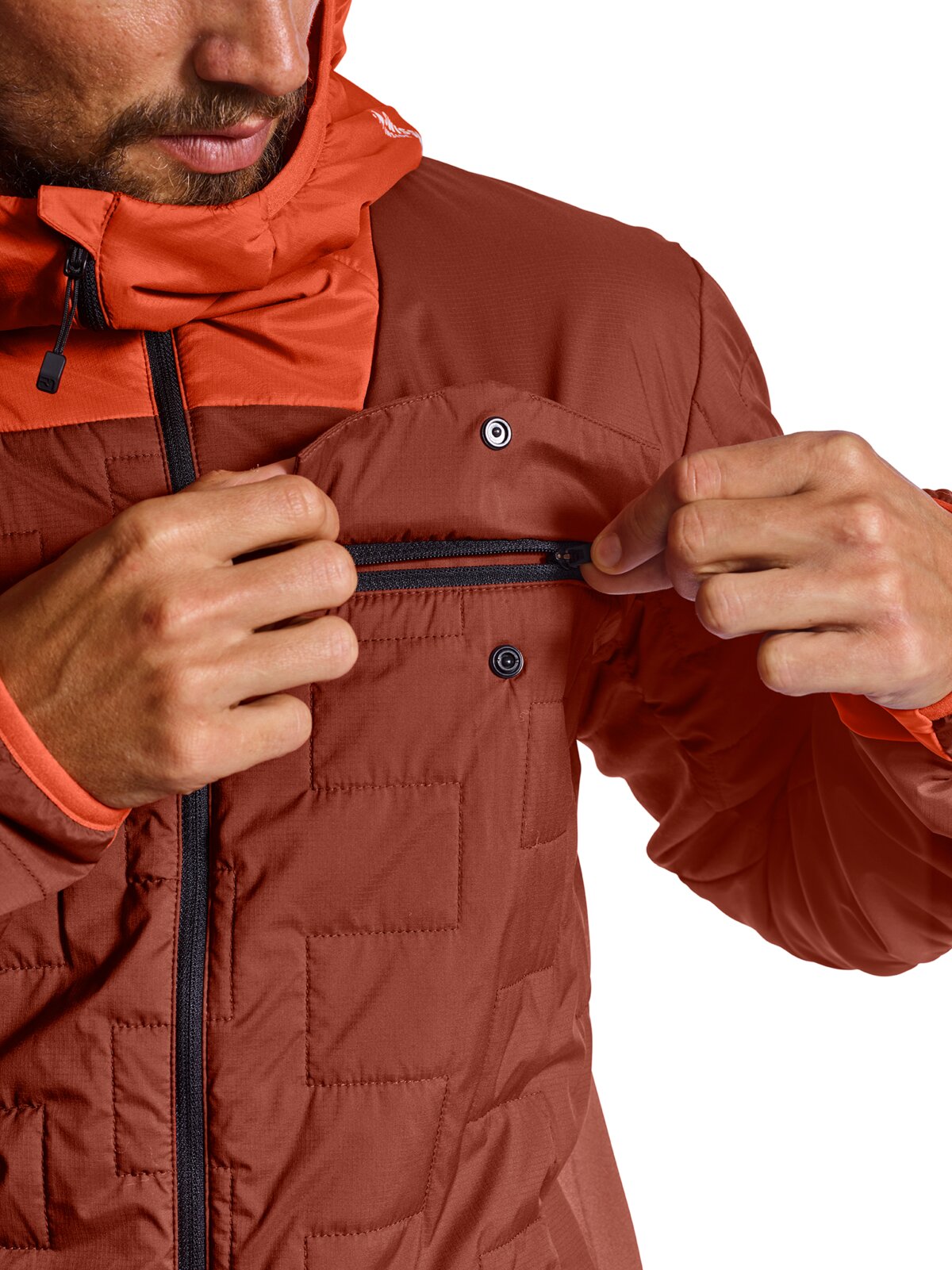 SWISSWOOL PIZ BADUS JACKET M 62301 dark pacific Bild 5
