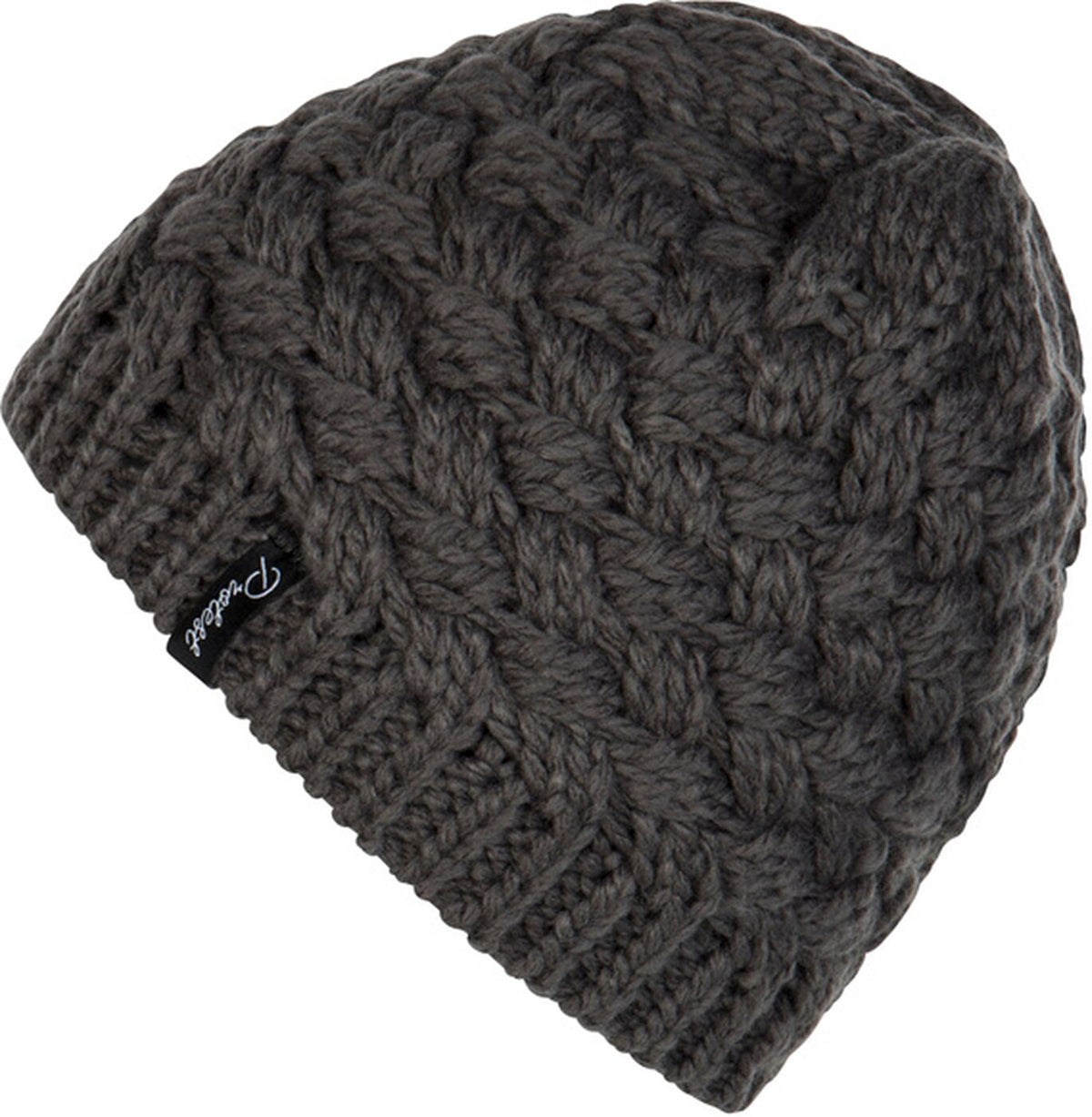 LINDA 18 beanie Dark Grey Melee Bild 1