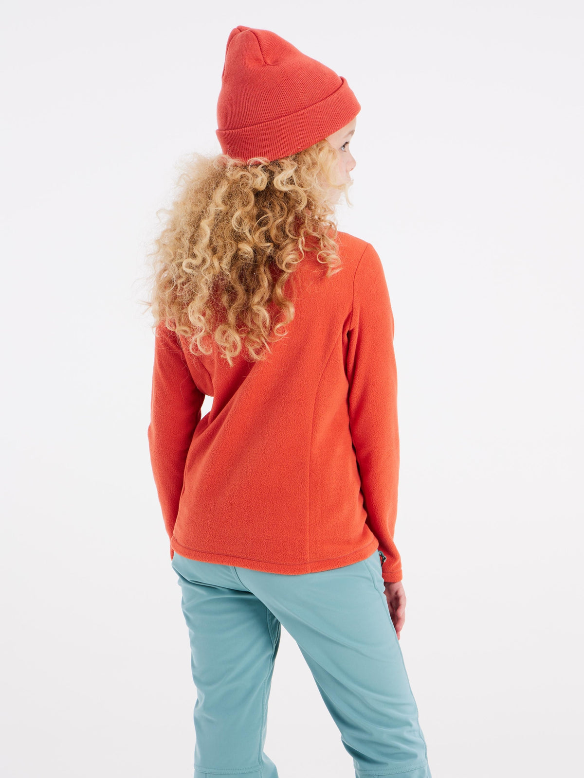 MUTEY JR 1/4 zip top Tosca Red Bild 6