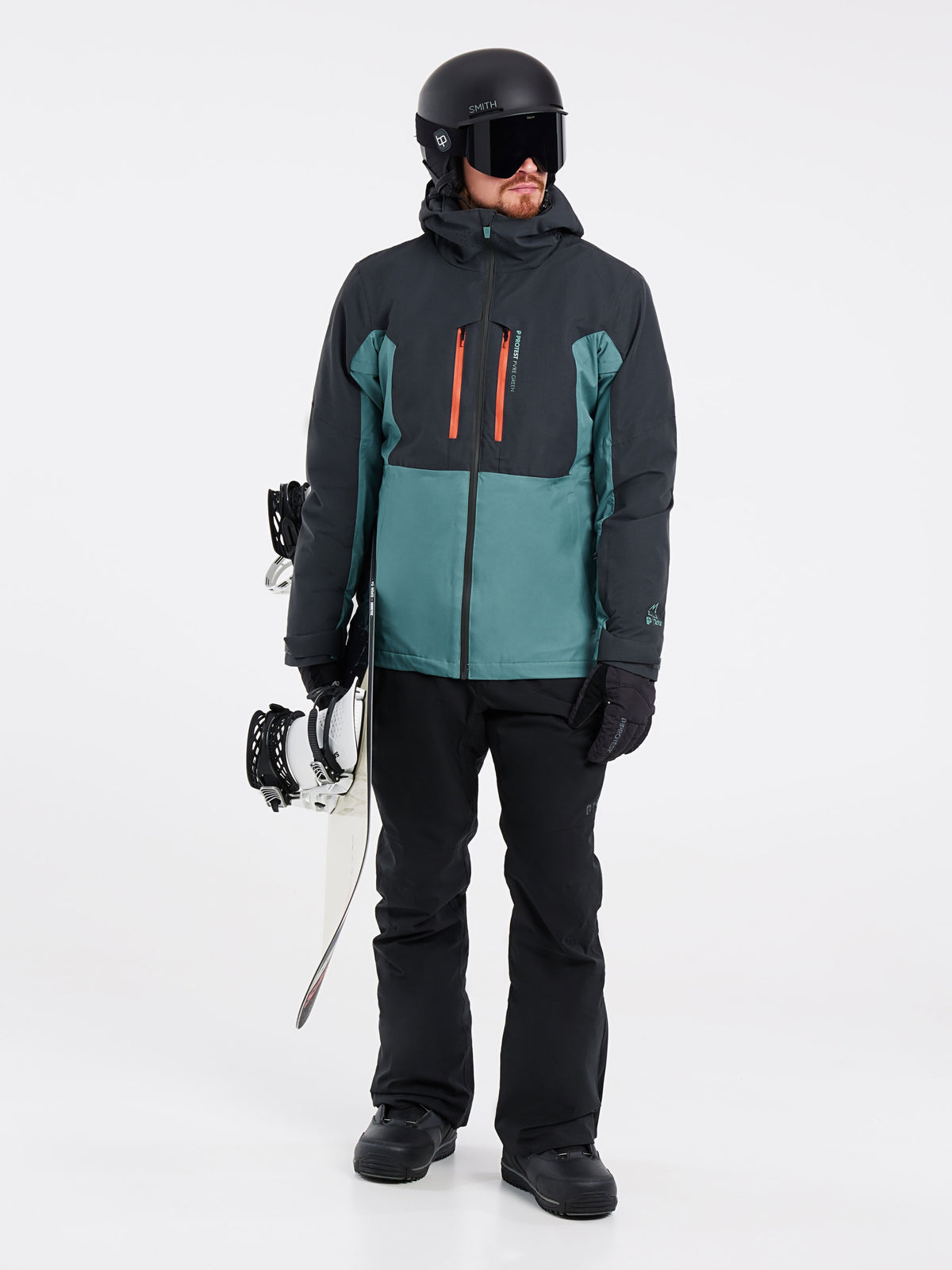 PRTBARENT snowjacket Atlantic Green Bild 3