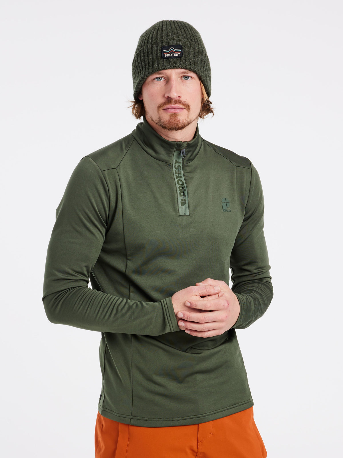 REWILL 1/4 zip top Thyme Bild 5