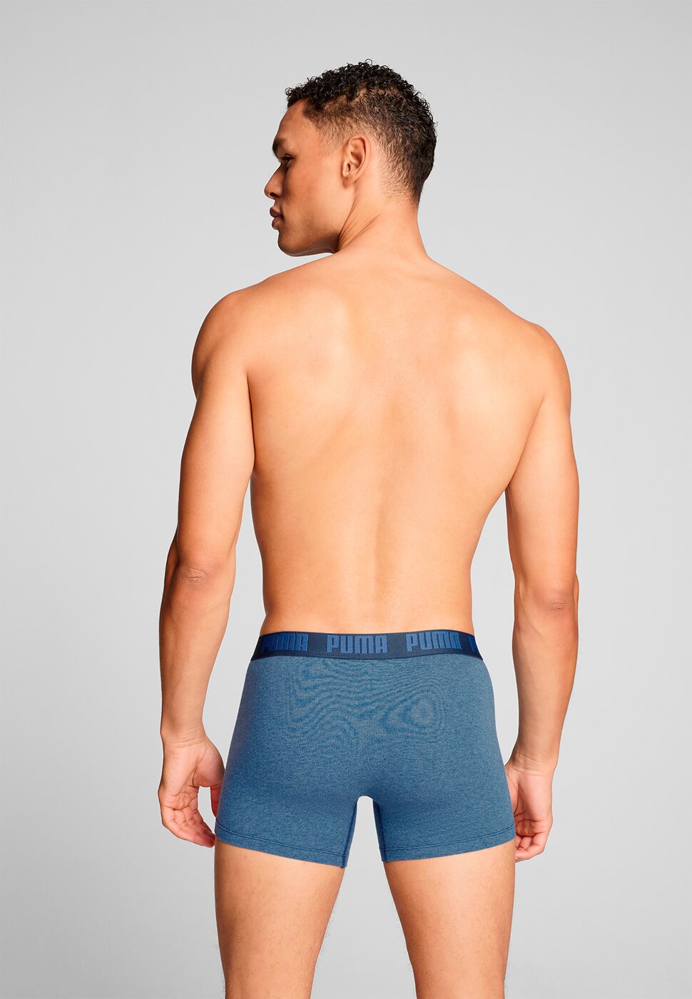 PUMA MEN EVERYDAY BASIC BOXERS 2P Denim Denim Bild 4