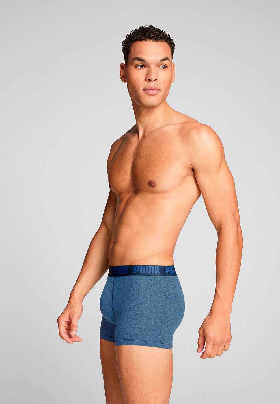 PUMA MEN EVERYDAY BASIC BOXERS 2P Denim Denim Bild 5