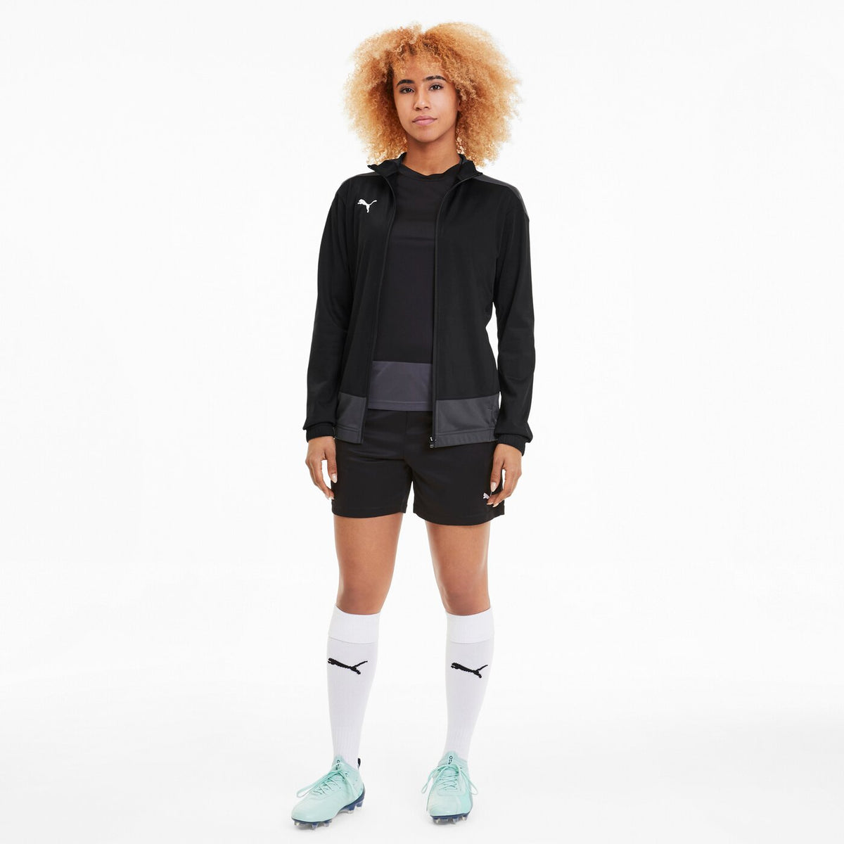 teamGOAL 23 Training Jacke PUMA BLACK-ASPHALT Bild 5