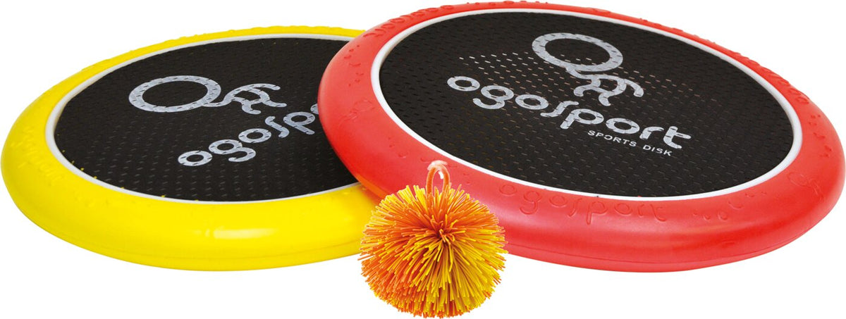 OGOSPORT Set, 2 Ogo Softdiscs (rot+ gelb) +1 OGO Ball Keine Farbe Keine Farbe Bild 2