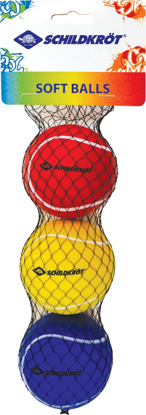 SOFT BALLS (3 Balls yellow, red, Keine Farbe Bild 2