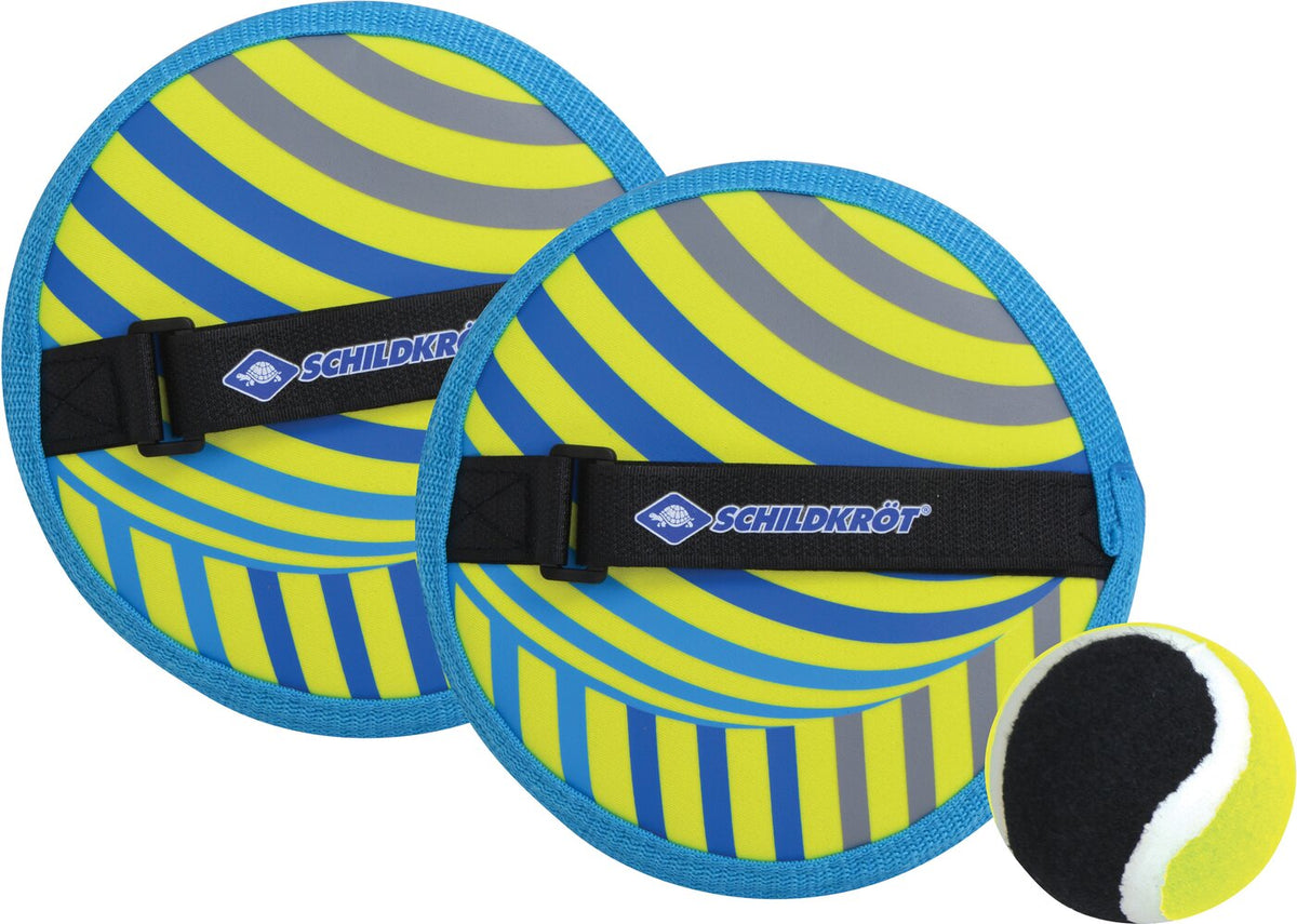 NEOPREN KLETT BALL SET, neon-gelb Keine Farbe Bild 1