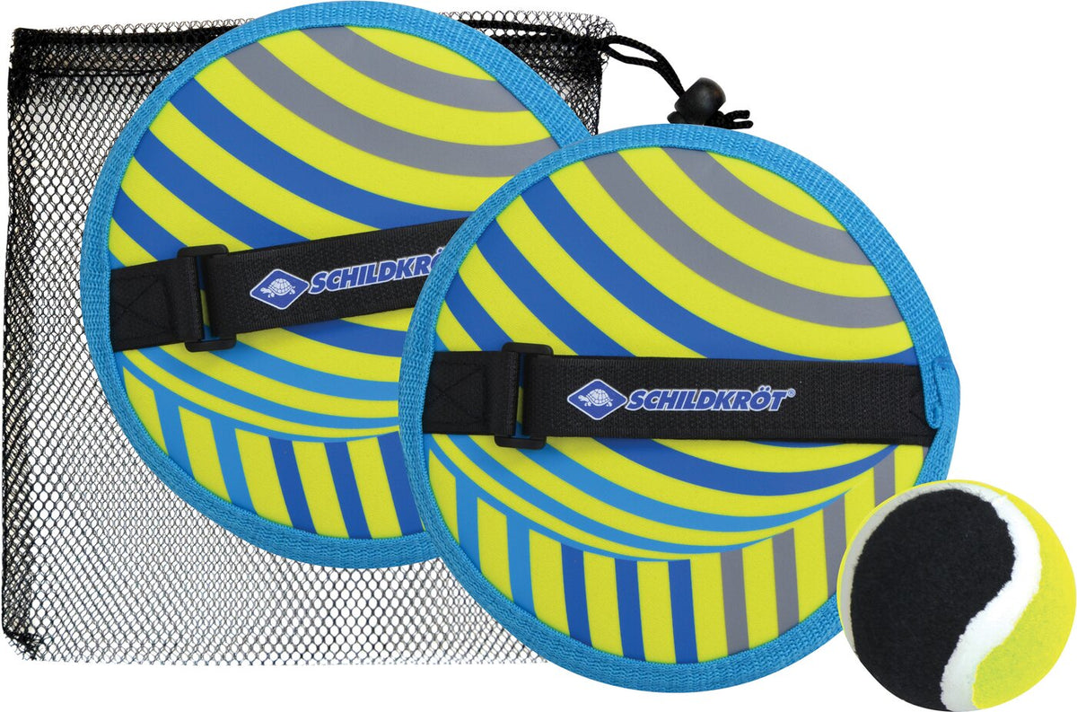 NEOPREN KLETT BALL SET, neon-gelb Keine Farbe Bild 2