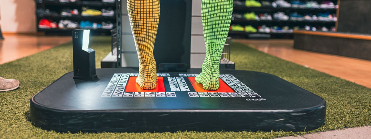 Laufschuhanalyse und individuelle Laufschuhberatung bei Sport Frank