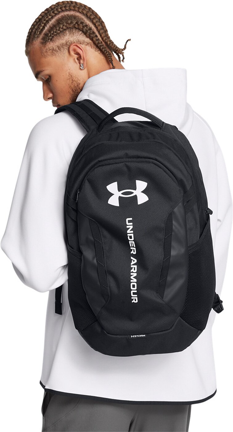 UA HUSTLE 6.0 BACKPACK BLACK BLACK Bild 3