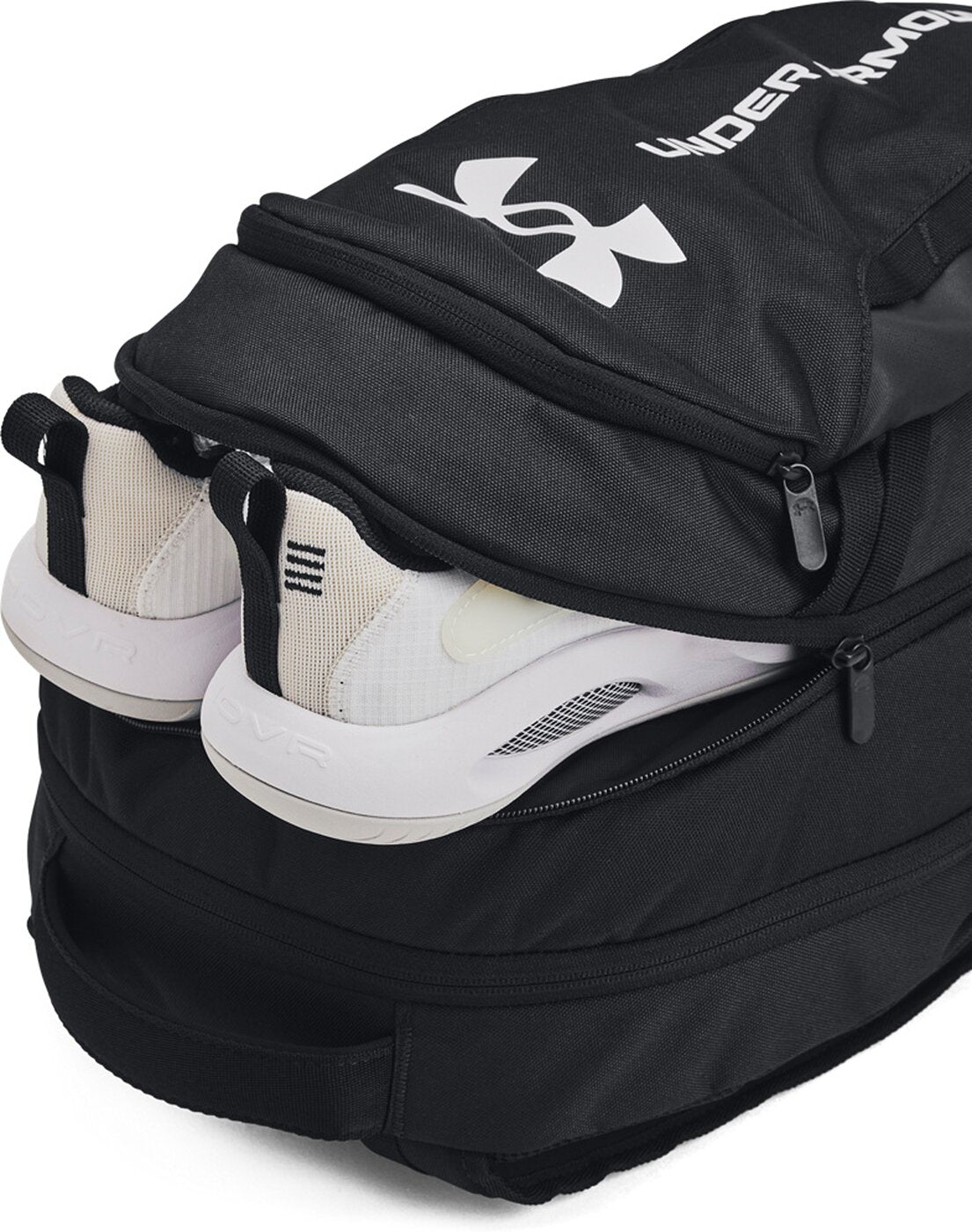 UA HUSTLE 6.0 BACKPACK BLACK BLACK Bild 5
