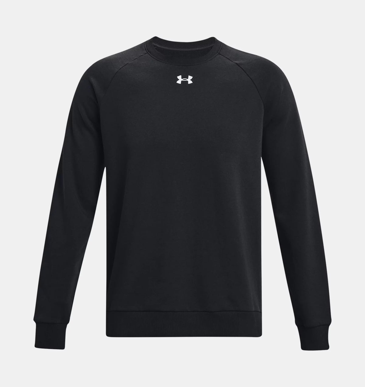 UA RIVAL FLEECE CREW BLACK Bild 1