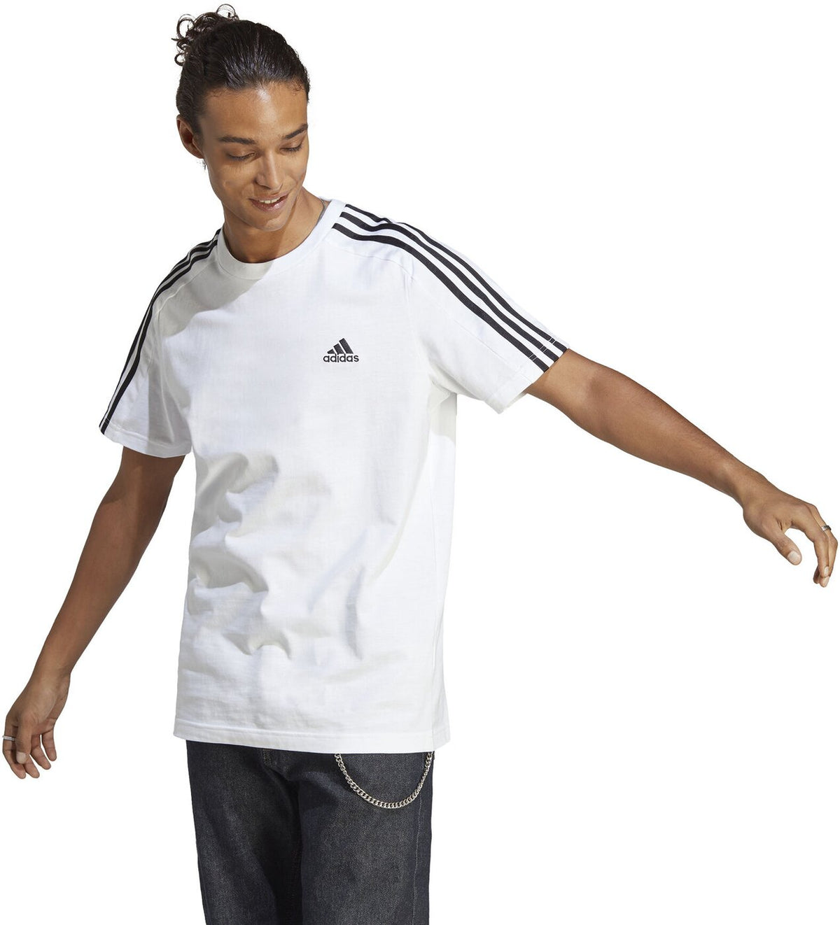 M 3S SJ T WHITE/BLACK Bild 2