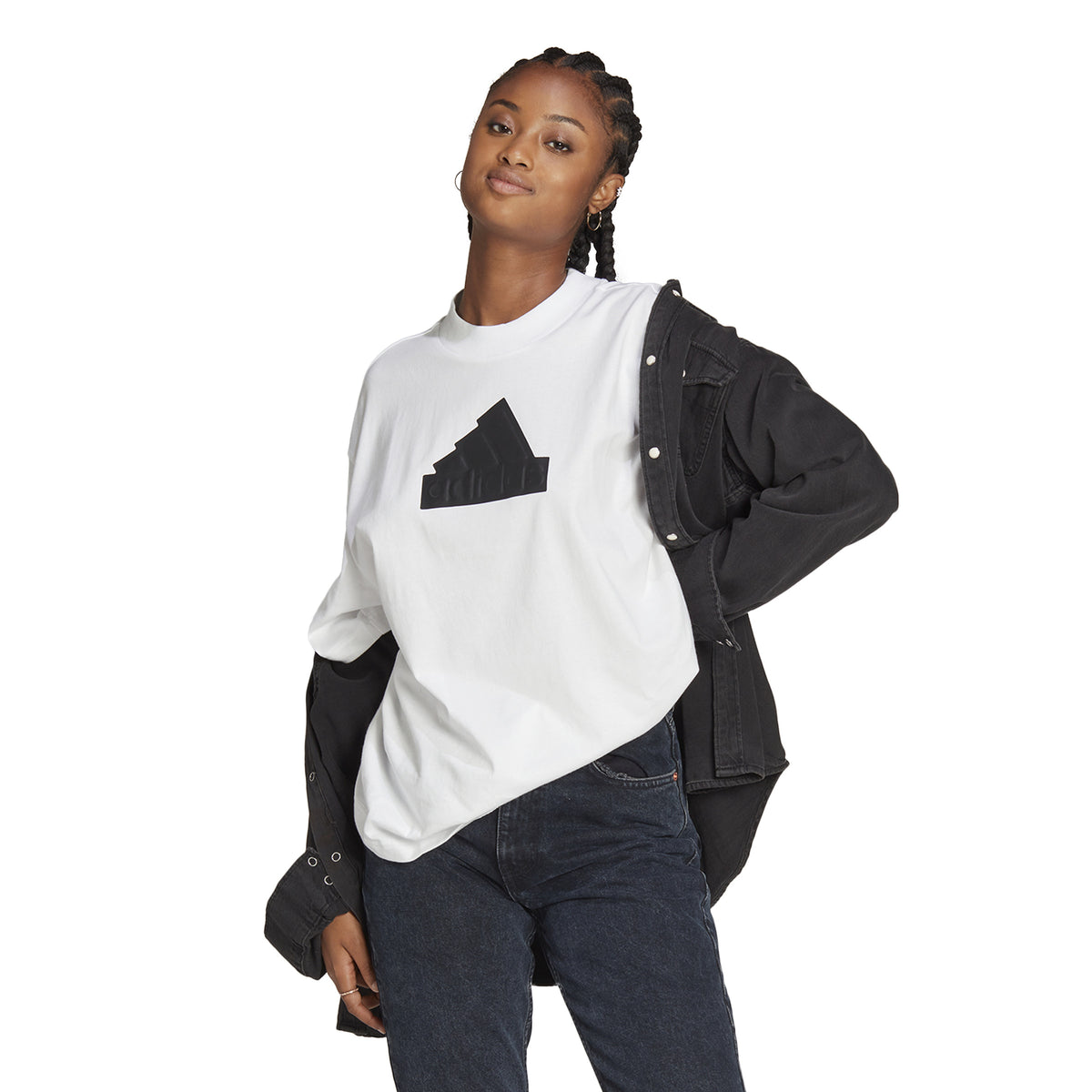W FI BOS BF TEE WHITE Bild 1