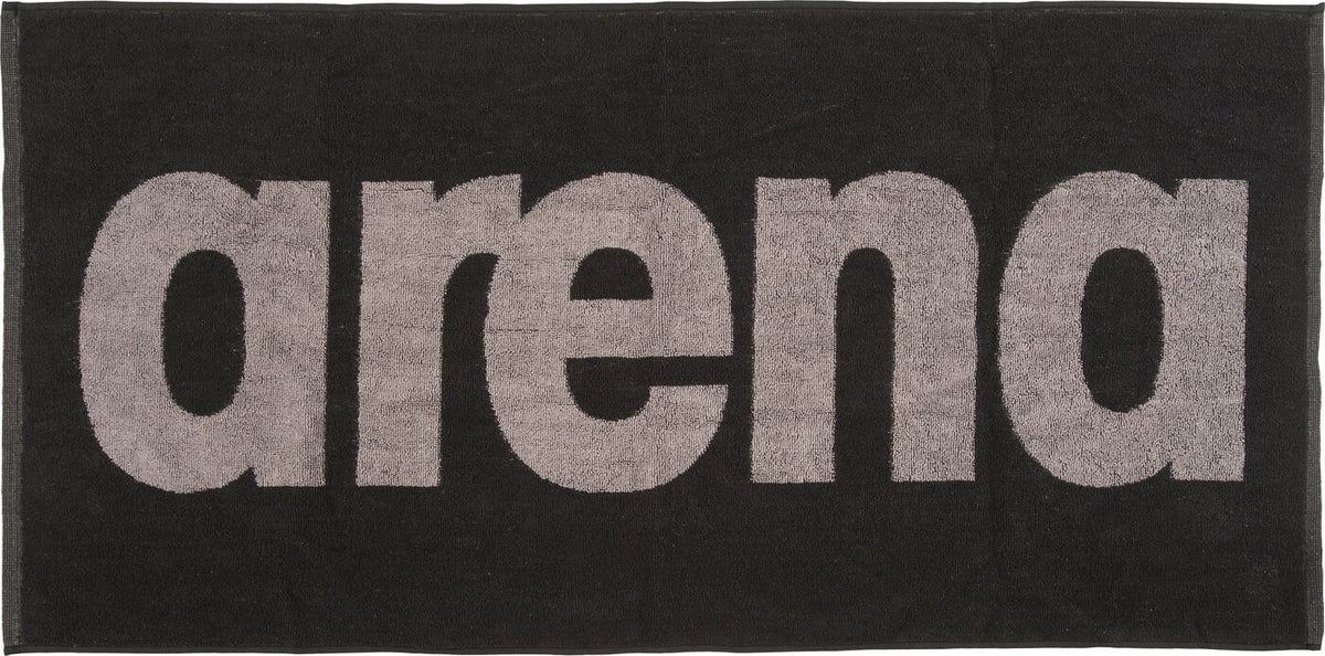 GYM SOFT TOWEL BLACK-GREY Bild 1