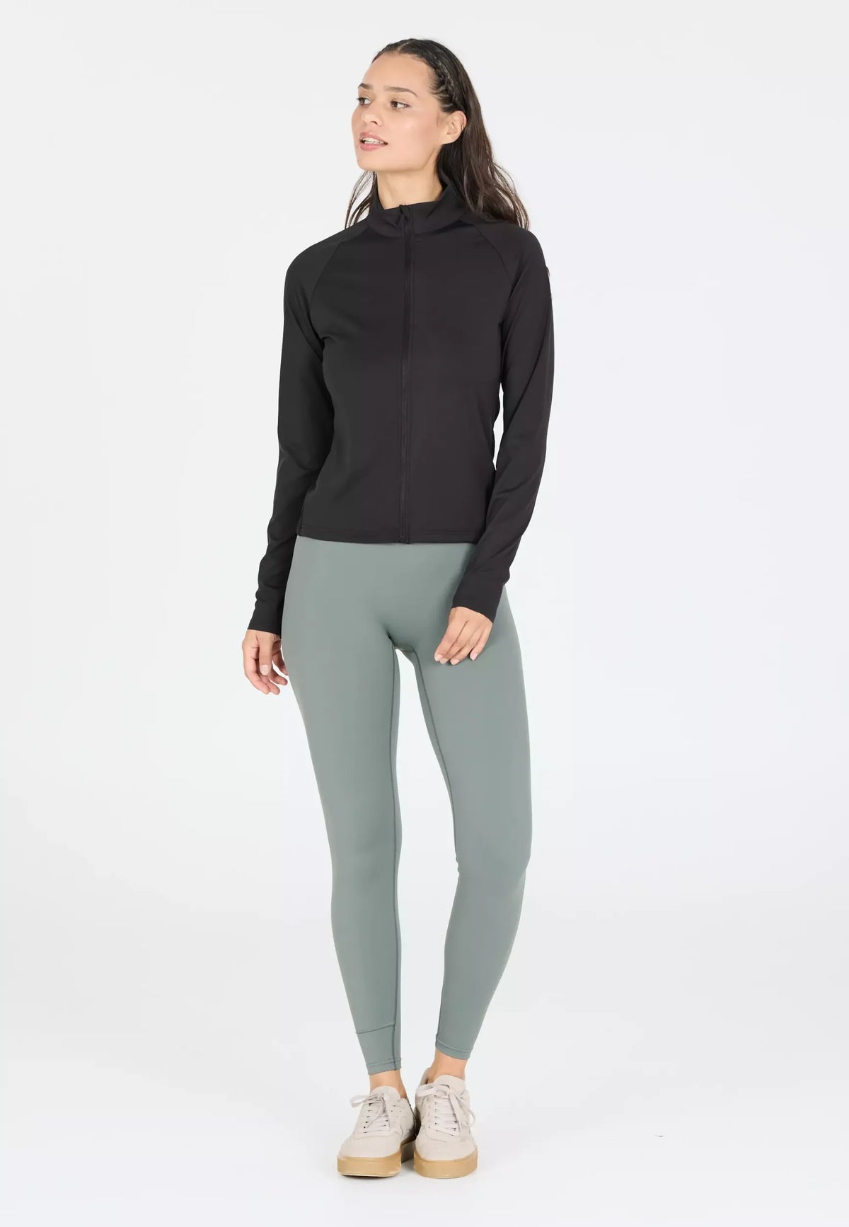 Aliya W Full Zip Black Black Bild 5