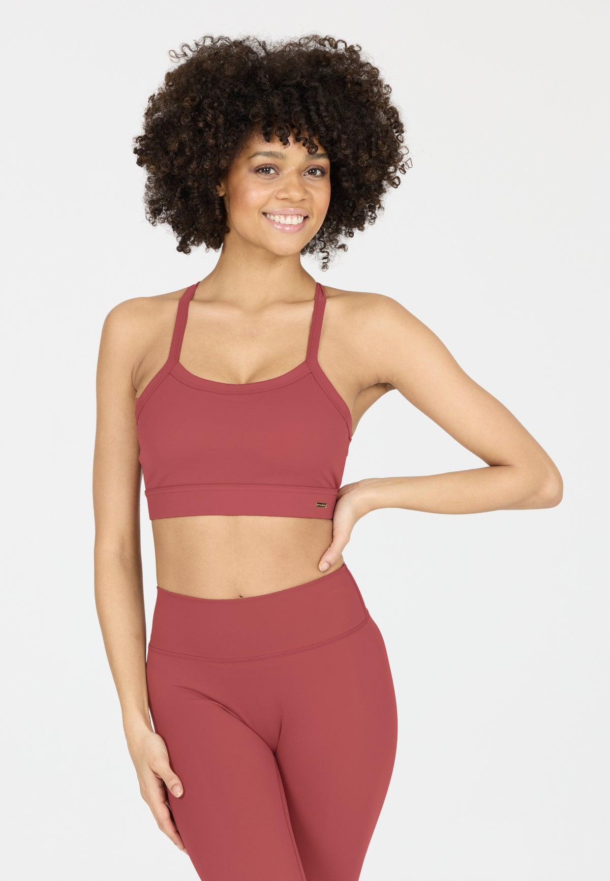 Bloom V2 W Sports Bra Roan Rouge Roan Rouge Bild 7
