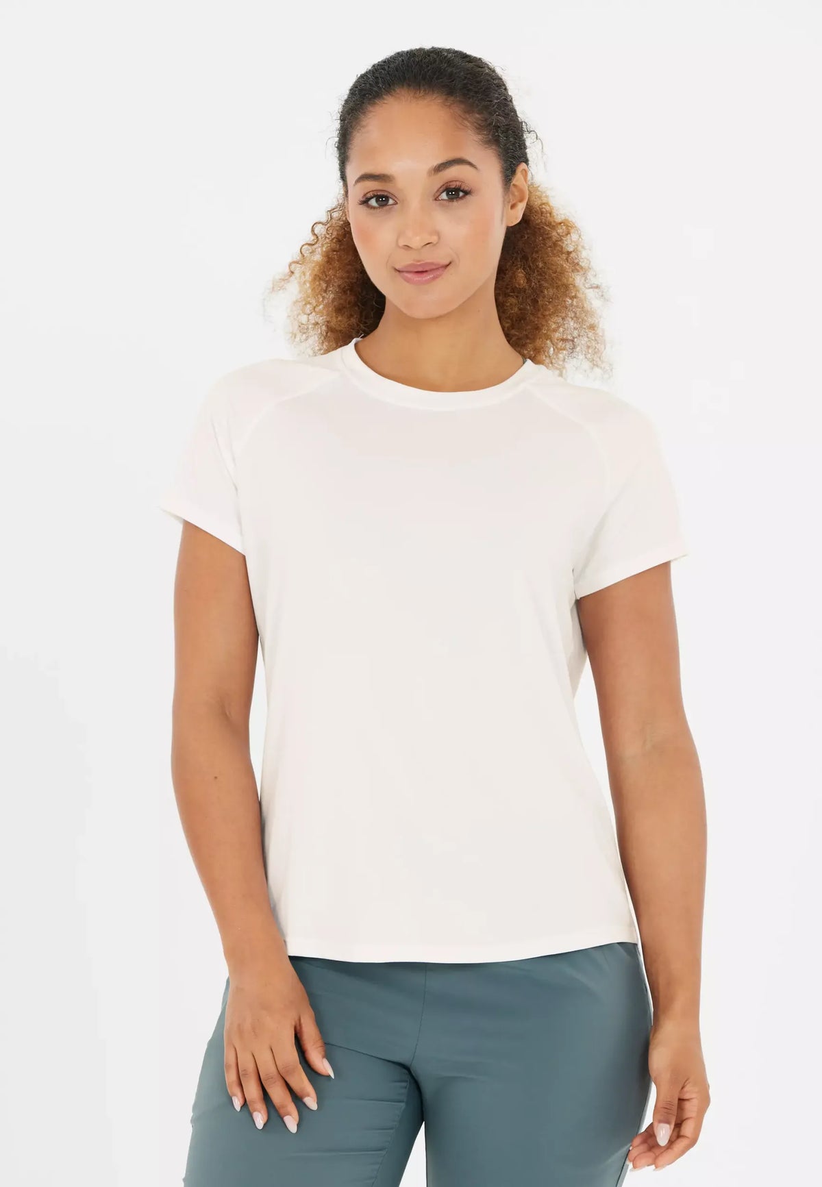 Gaina V2 W S/S Tee White White Bild 7