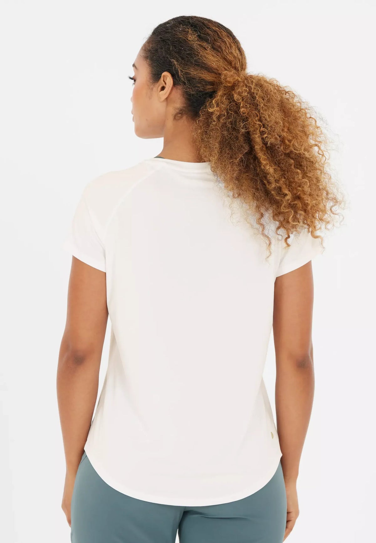 Gaina V2 W S/S Tee White White Bild 8