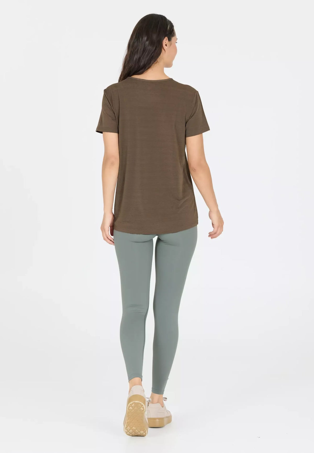 Lizzy W Slub S/S Tee Falcon Falcon Bild 5