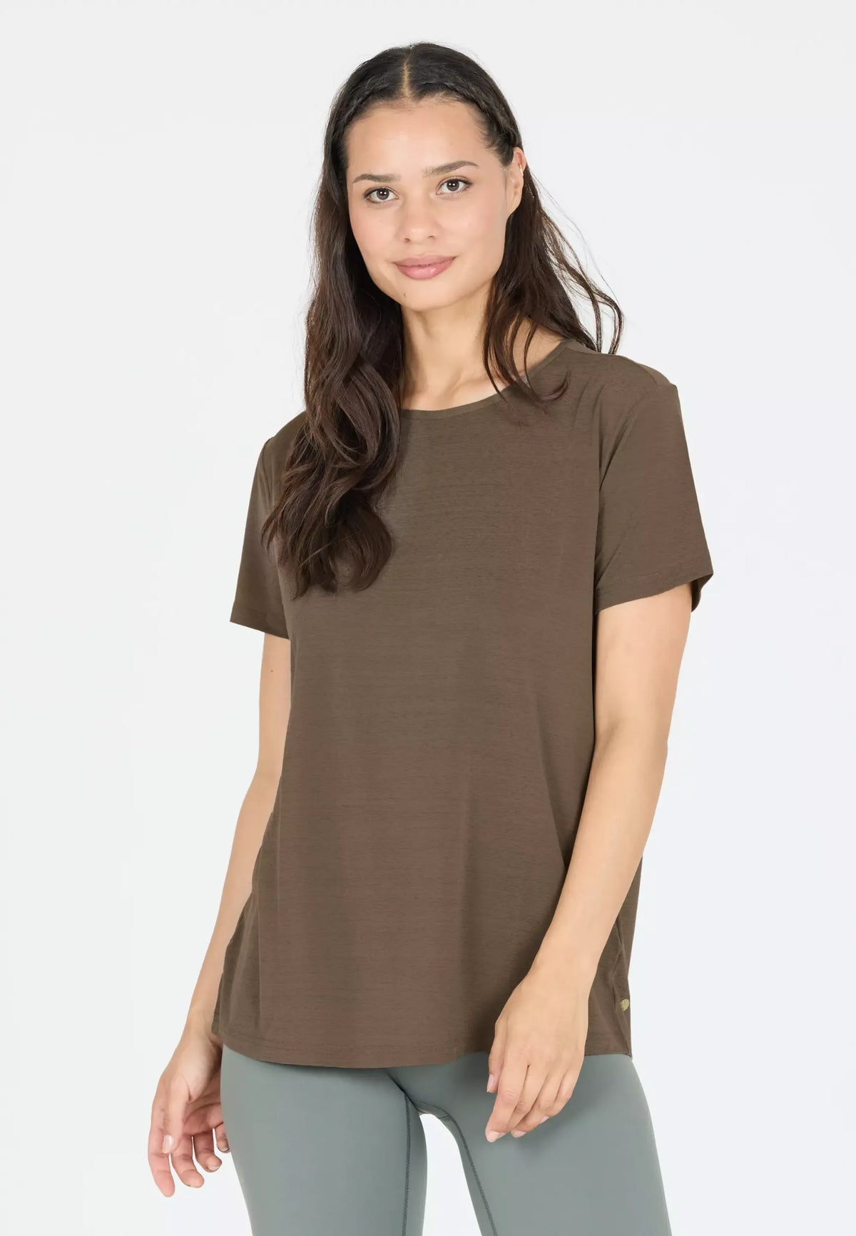 Lizzy W Slub S/S Tee Falcon Falcon Bild 6