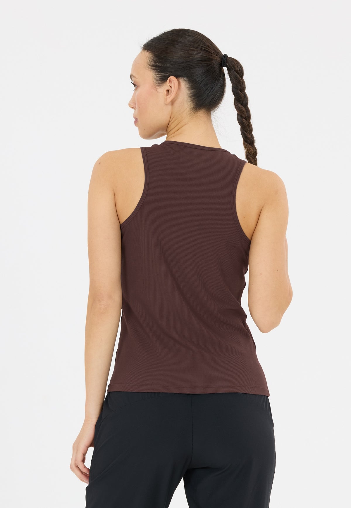 Tinashe V2 W Halterneck Rib Top Chocolate Torte Chocolate Torte Bild 5