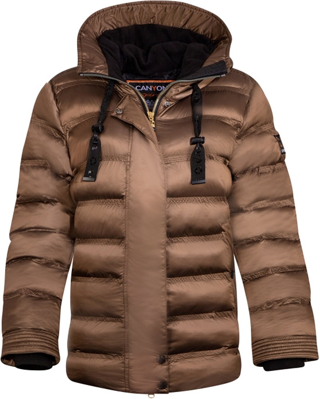 Jacke, wattiert 8 caramel Bild 1