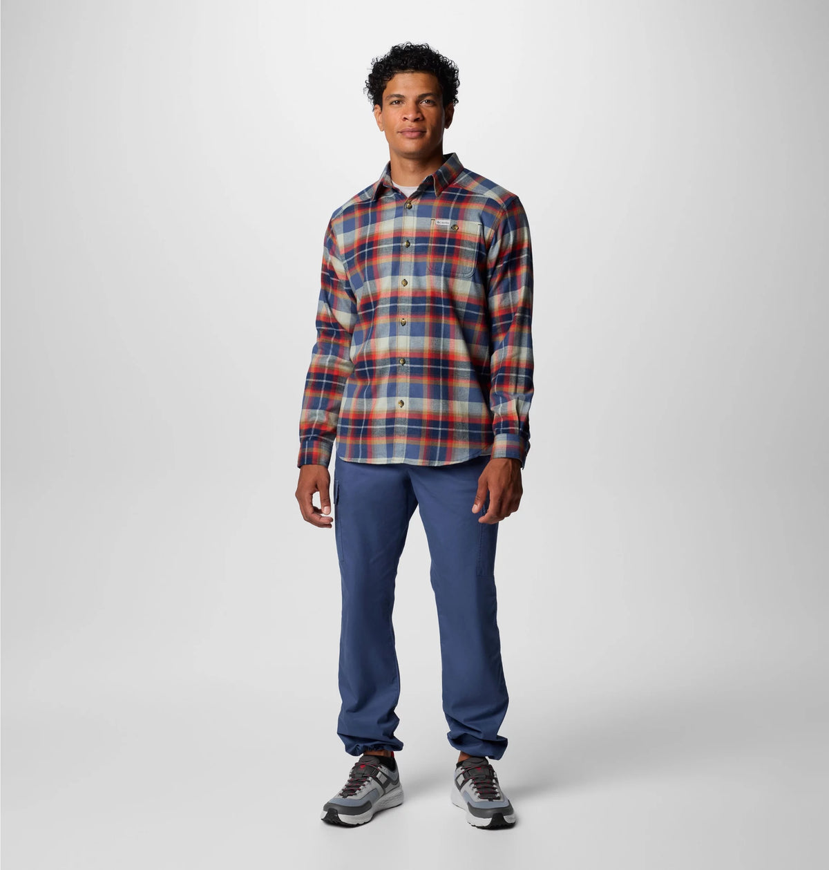 Cornell Woods Flannel Long Sleeve S 469 Collegiate Navy Classic Mu 469 Collegiate Navy Classic Mu Bild 3