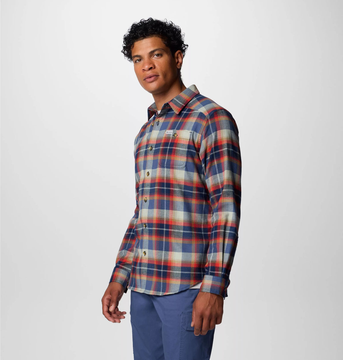 Cornell Woods Flannel Long Sleeve S 469 Collegiate Navy Classic Mu 469 Collegiate Navy Classic Mu Bild 4