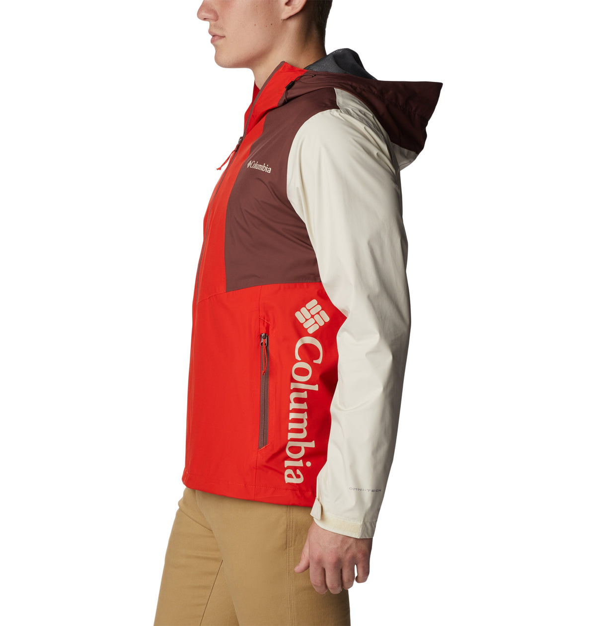 Inner Limits II Jacket Spicy, Light Raisin, Chalk Bild 3