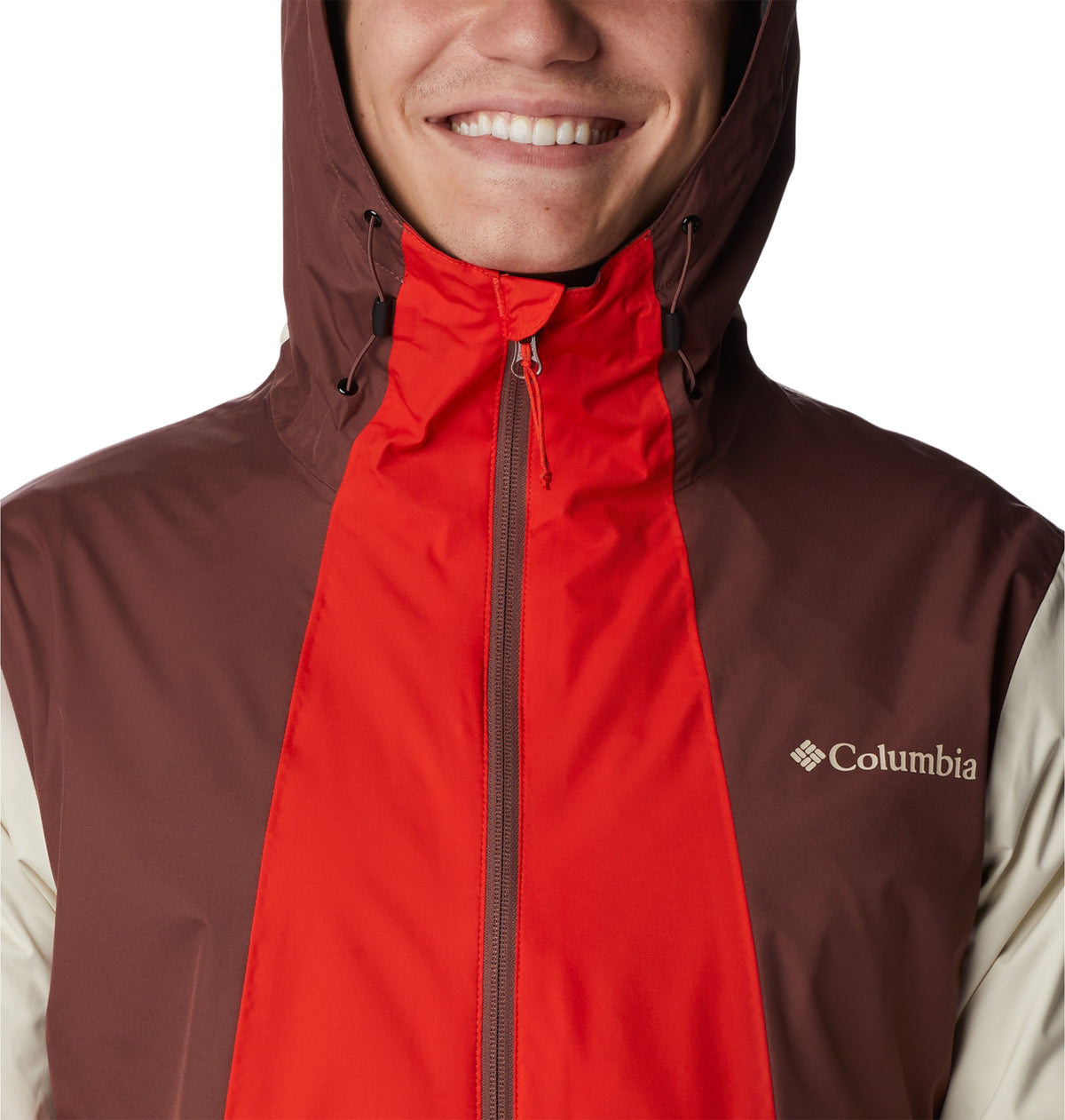 Inner Limits II Jacket Spicy, Light Raisin, Chalk Bild 4