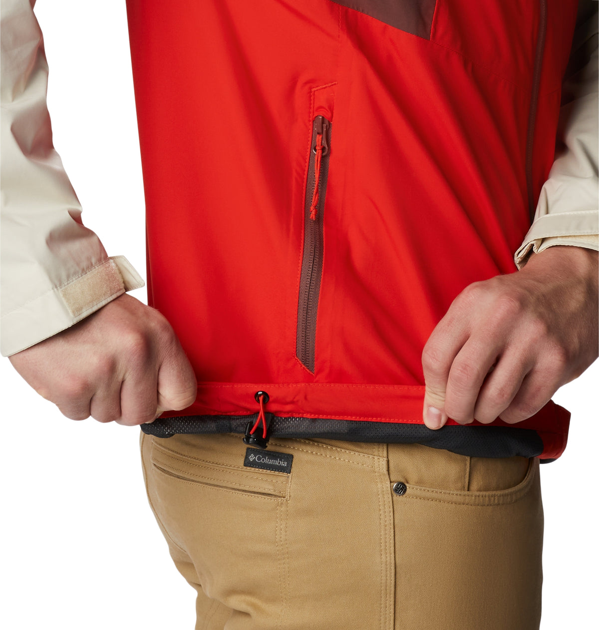 Inner Limits II Jacket Spicy, Light Raisin, Chalk Bild 6