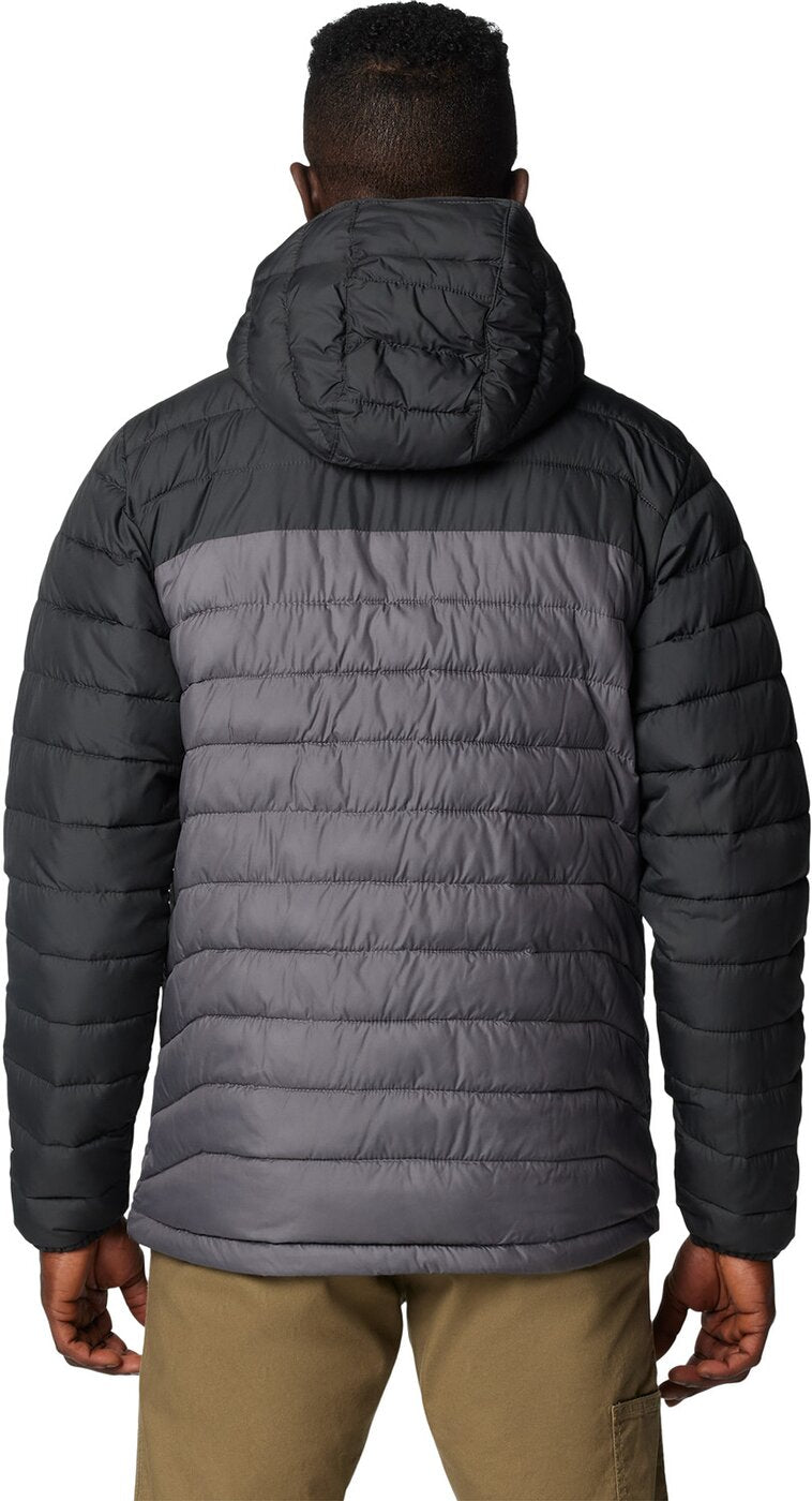 Powder Lite II Hooded Jacket City Grey, Shark Bild 2
