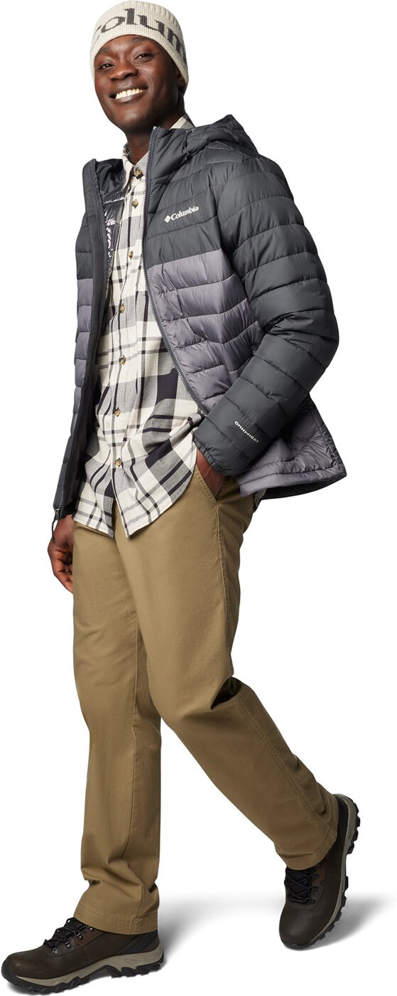 Powder Lite II Hooded Jacket City Grey, Shark Bild 4
