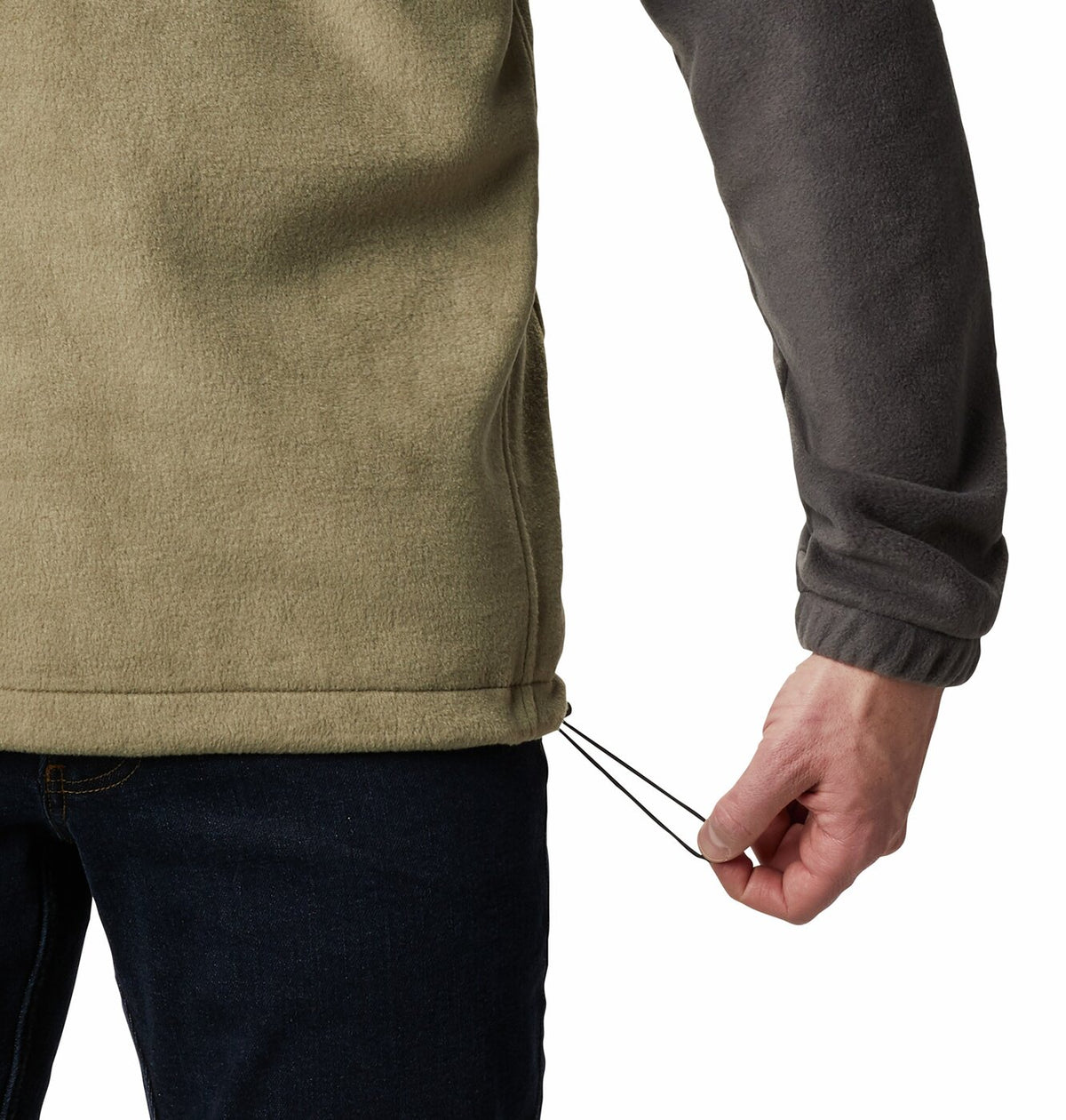 Steens Mountain Half Zip Shark, Stone Green Bild 5