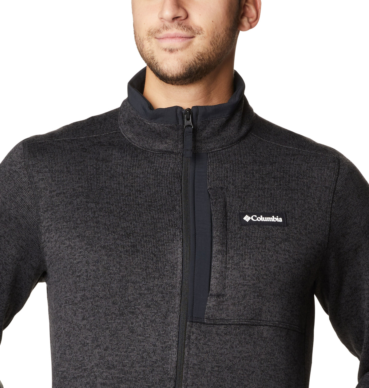 Sweater Weather Full Zip Black Heather Bild 5