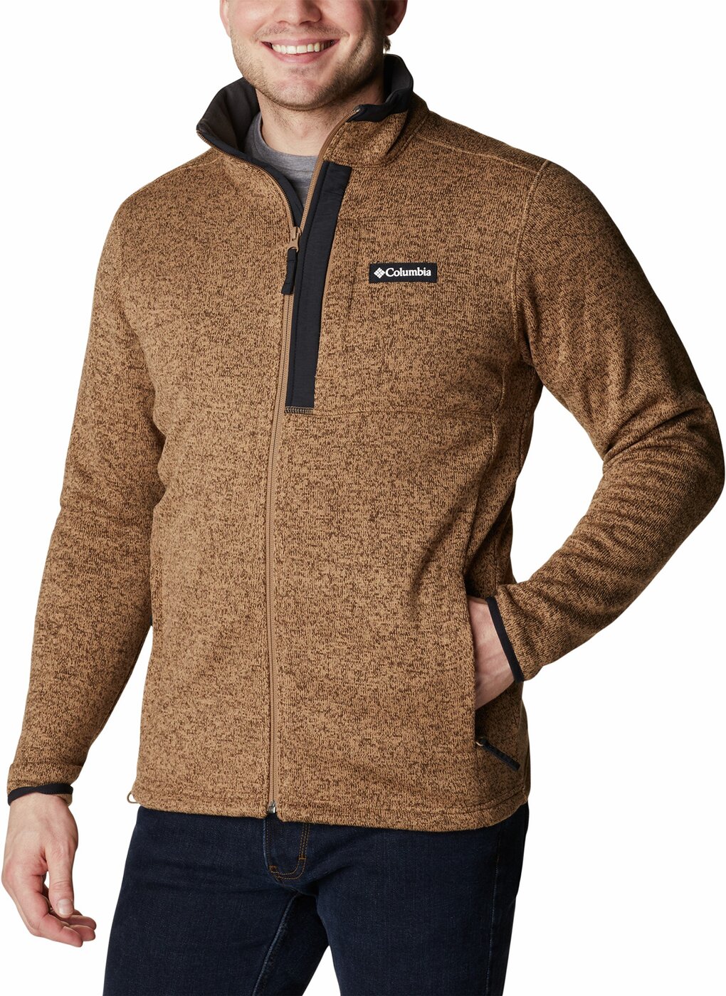 Sweater Weather Full Zip Delta Heather Bild 1