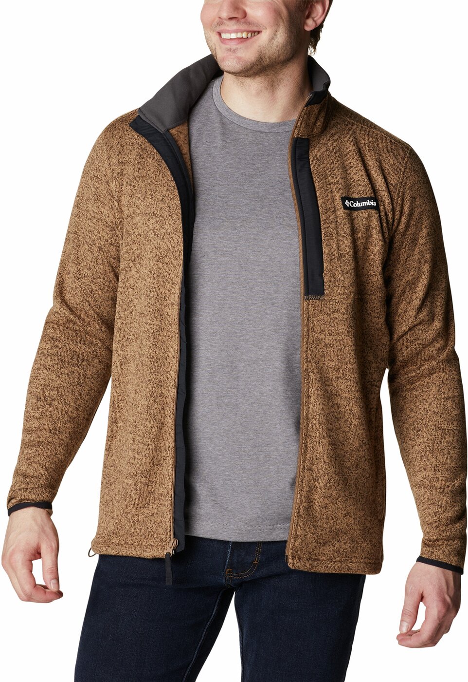 Sweater Weather Full Zip Delta Heather Bild 4