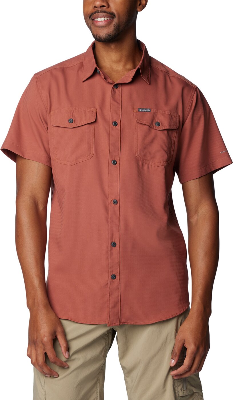 Utilizer II Solid Short Sleeve Shir Auburn Bild 1