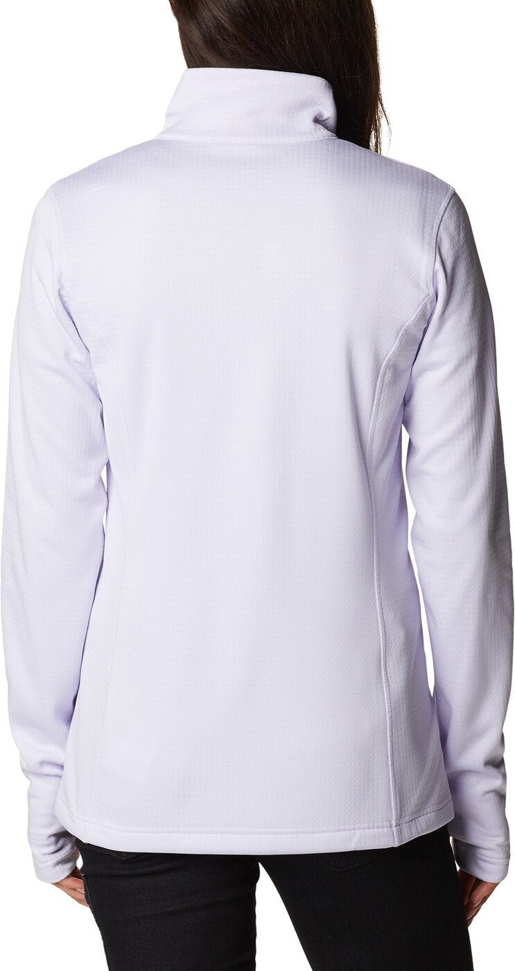 W Park View Grid Fleece Full Zip Purple Tint Heather Bild 2