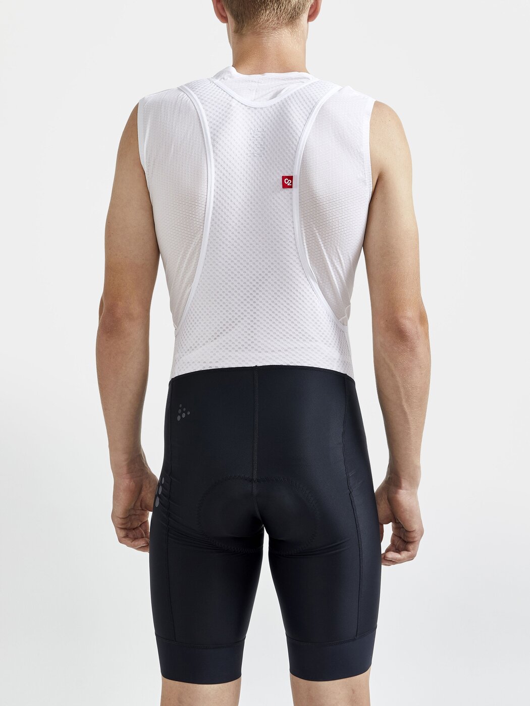 ADV ENDUR BIB SHORTS M 999900 BLACK/WHITE Bild 3