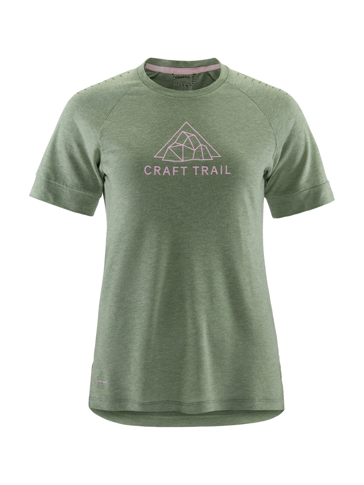 ADV TRAIL WOOL SS TEE W 626200 THYME-MELANGE Bild 1
