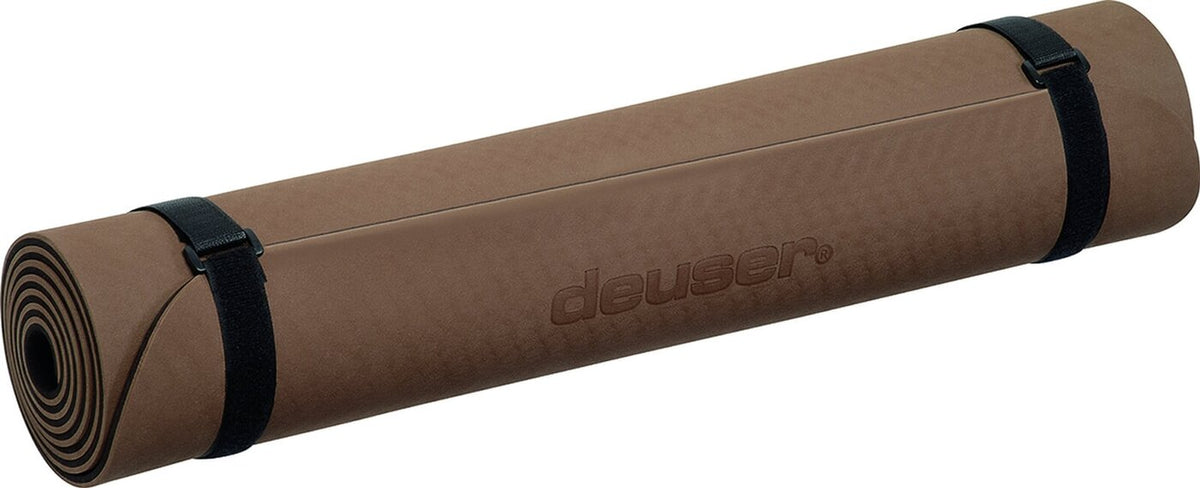 Deuser Yoga Matte TPE cappuccino/br CAPPUCCINO/BRAUN Bild 1