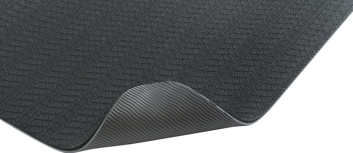 Deuser Yoga Matte TPE schwarz/grau SCHWARZ Bild 3
