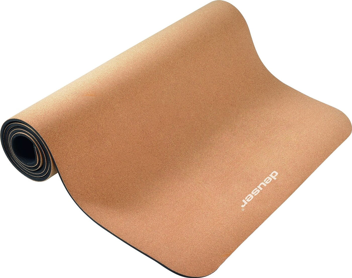 Deuser Yogamatte TPE Kork BEIGE Bild 2