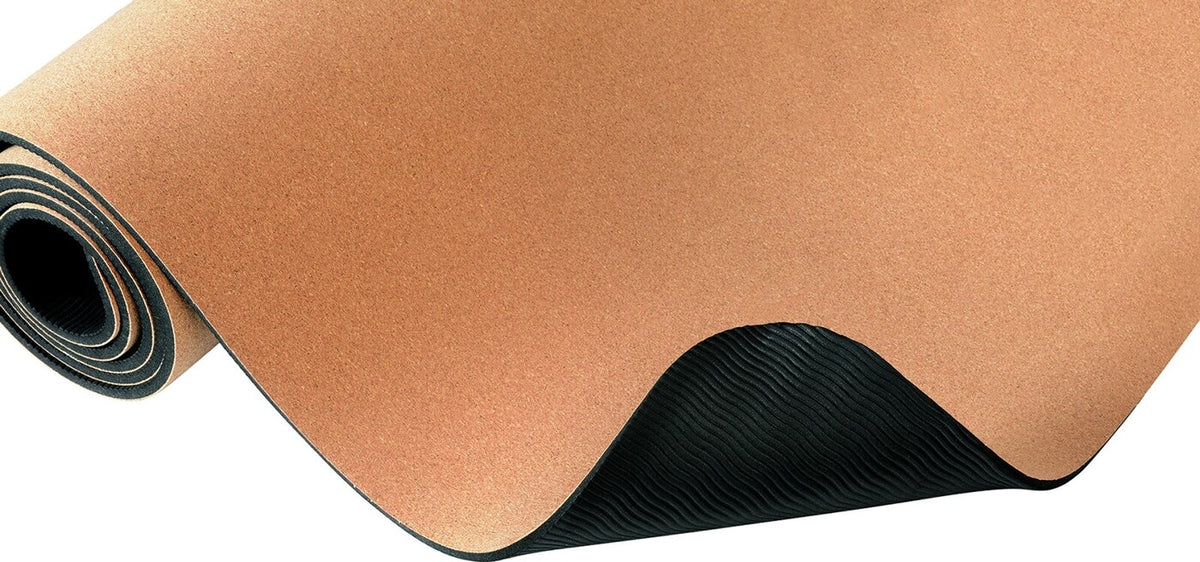 Deuser Yogamatte TPE Kork BEIGE Bild 3