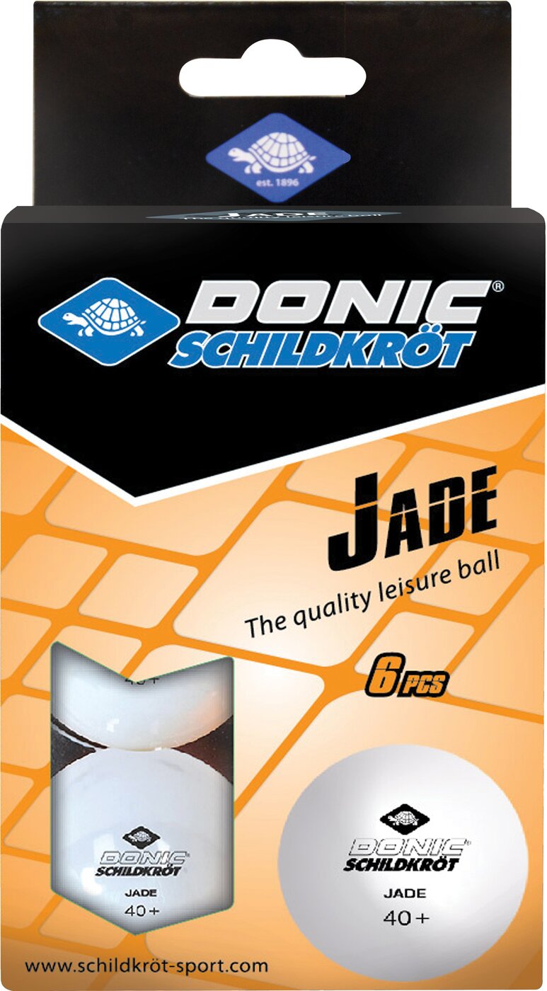 TT-Ball JADE 40mm 6er weiß Keine Farbe Bild 2