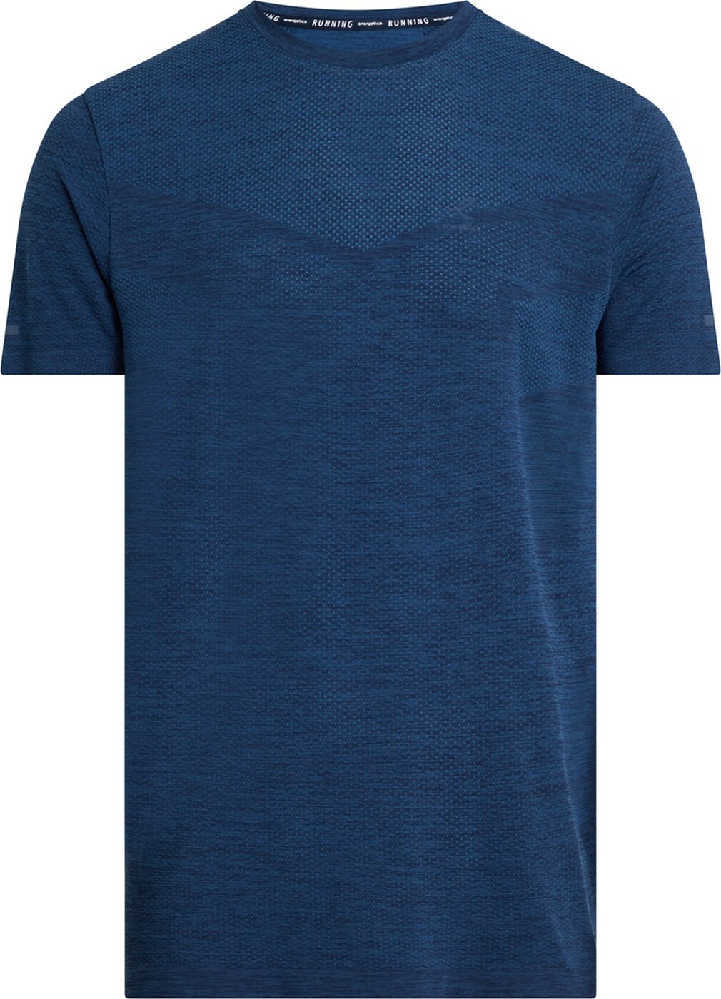 He.-T-Shirt Tayeb SS M MELANGE/NAVY DARK Bild 1